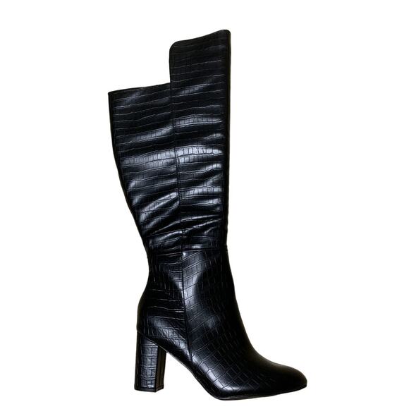 EVANS Women's WIDE WIDTH + WIDE CALF Tall Dress Boot | Size12 W | NEW - Picture 1 of 12